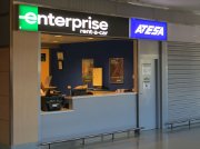 ATESA enterprise rent–a–car Ibiza, Spanien, Büro im Flughafen Ibiza Ankunftbereich