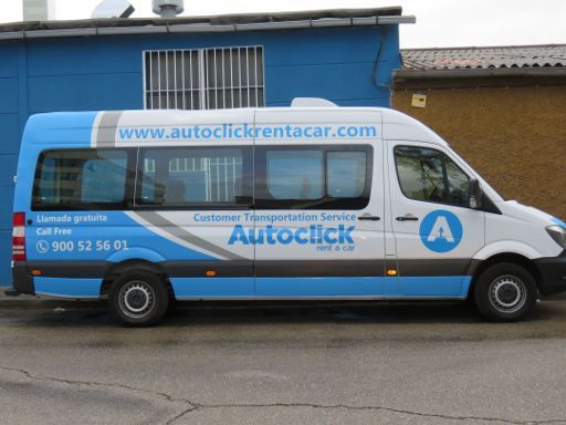 Autoclick, rent a car, Spanien, Mercedes-Benz Sprinter Shuttle Bus