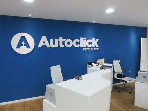 Autoclick, rent a car, Spanien, Büro mit zwei Schaltern