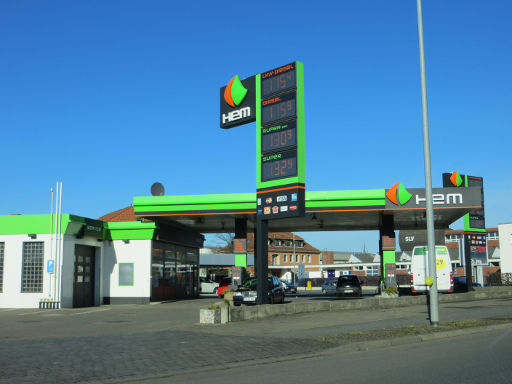 HEM Tankstelle in Hannover im Februar 2015