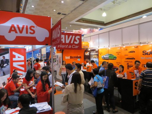 AVIS® Thailand auf der Thai International Travel Fair 2014, Bangkok, Thailand