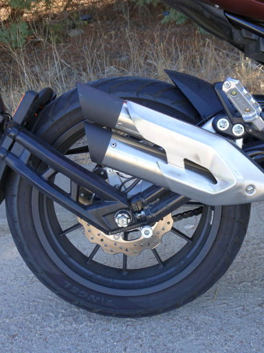 Benelli 502C Cruiser, Pirelli ANGEL™ 160/60 ZR 17 M/C (69W)