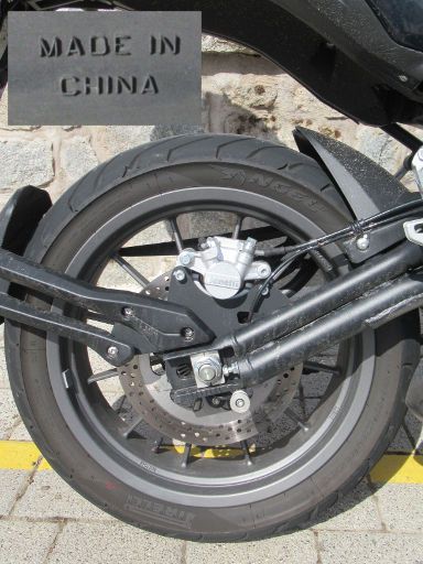 Benelli TRK 502, Pirelli Angel™ ST 160/60 ZR 17 M/C 69W