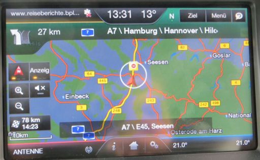 Buchbinder Rent a Car, Deutschland, Ford Focus mit kostenlosem Navigationssystem