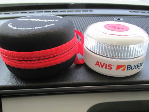 Budget® Spanien, V16 DGT, LED Notfalllicht im M&auml;rz 2026