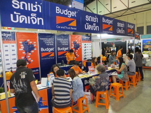 Budget Thailand auf der Thai Teaw Thai Reisemesse in Bangkok November 2013