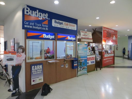 Budget Thailand Büro auf dem Flughafen Phitsanulok