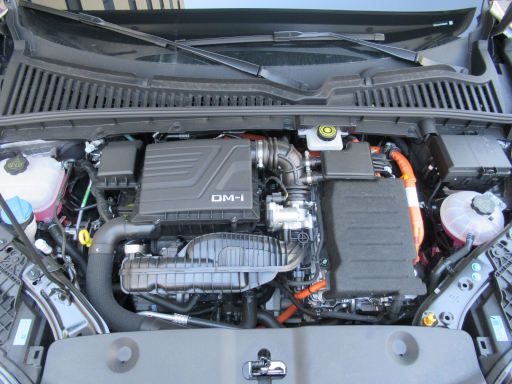 BYD ATTO 2 DM-i, Motorraum