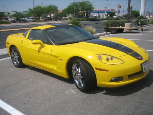 Chevrolet Corvette Coupe C6 LS3, Ansicht von vorne