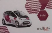 CITROËN Multicity Carsharing, Kundenkarte