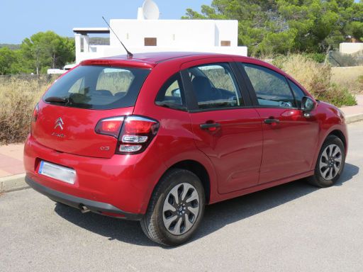 Citroën C3 PureTech 68 Selection, Ansicht von hinten / Seite