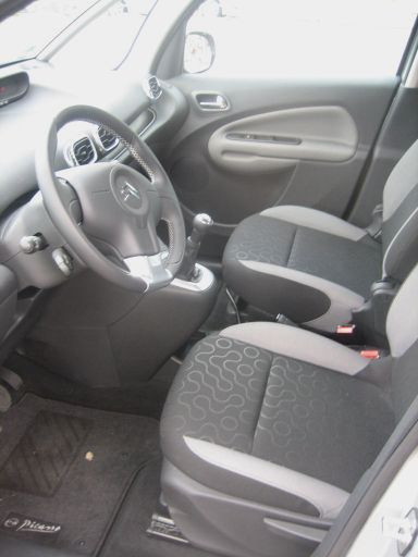 Citroën C3 Picasso, Innenraum Sitze vorne