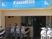 Cooltra®, Motorroller Vermietung, Spanien, Büro am Hafen Formentera