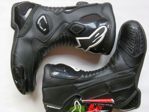 Detlev Louis Motorrad FunCard, Alpinestars Motorradstiefel S-MX 5 Größe 45