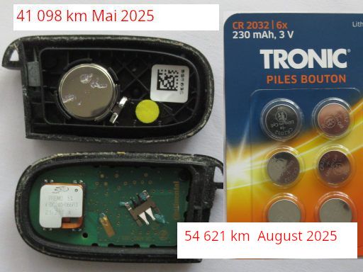 Dodge Challenger 3.6 V6 227 kW, CR 2023 Knopfzelle Lithium Batterie von TRONIC® im Mai 2025