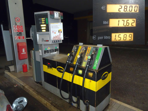 dollar.™, Italien, eni Tankstelle Fraz-Mad-Dell’Acqua, 56017 San Giuliano Terme, Pisa