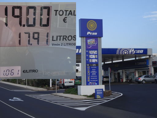 dollar.™, Spanien, Pcan Tankstelle in der Calle San Blas 15, 35572 Tías