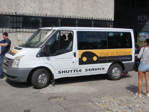 drive on holidays Portugal, Shuttle Bus Ford Transit