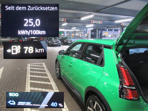 Europcar Filiale Flughafen Hannover, Deutschland, R&uuml;ckgabe Renault 5 E&ndash;TECH