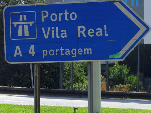 Europcar Portugal, Maut portagem A4 Porto Vila Real