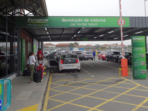 Europcar Portugal, Rückgabe Station Flughafen Porto