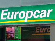 Europcar Portugal, geschlossener Schalter im Flughafengebäude Porto