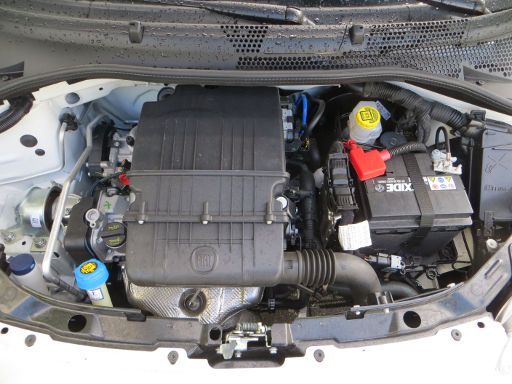 Fiat 500C Serie3 1.2 Liter, 1.2 Liter Benziner Motorraum