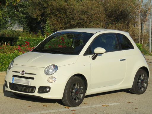 Fiat 500S Serie3 1.2 Liter, Ansicht von vorne / Seite