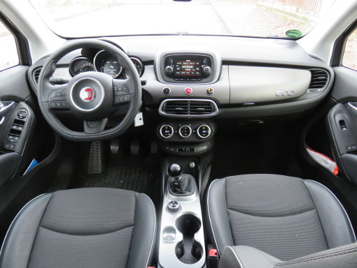 Fiat 500X 1.4 Turbo Multi Air, Armaturenbrett / Innenraum