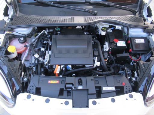 Fiat 600e, Modelljahr 2026, Motorraum