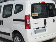 Fiat Qubo 1.3 16V Multijet, Ansicht von hinten / Seite