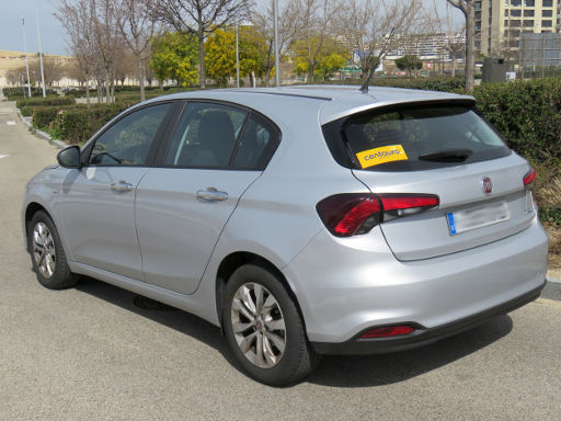 Fiat Tipo Typ 356 1.3 Liter Multijet 70 kw, Ansicht von hinten / Seite