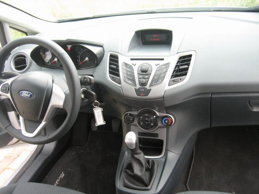 Ford Fiesta 1,25 l Duratec Benzinmotor, Armaturen