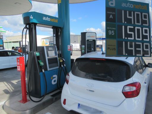 Gobycar Rent a car, Ibiza, Spanien, Autonetoil Tankstelle