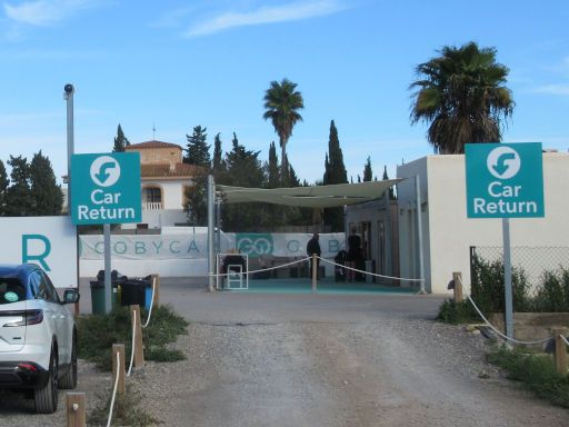 Gobycar Rent a car, Ibiza, Spanien, Rückgabe