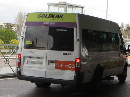Goldcar rental & Goldcar Club, Shuttle Bus Ford Transit