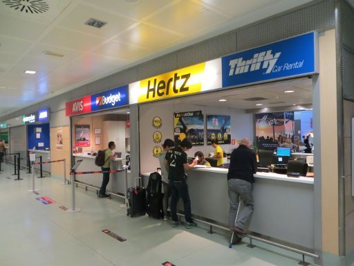 Hertz® Spanien, Station Flughafen Ibiza im Terminal Ankunftebene
