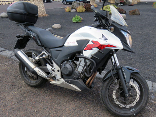 Honda CB500X, Ansicht von der rechten Seite