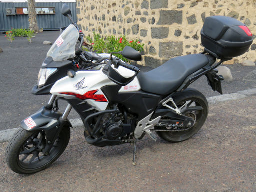 Honda CB500X, Ansicht von der linken Seite