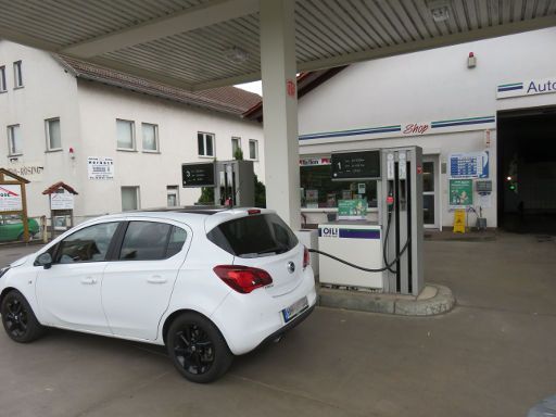 OIL! Tankstelle, Landstraße 7 in 99834 Gerstungen, 39,87 Liter Super E10 95 Oktan je 1,269 Euro Gesamt 50,60 Euro im Mai 2016