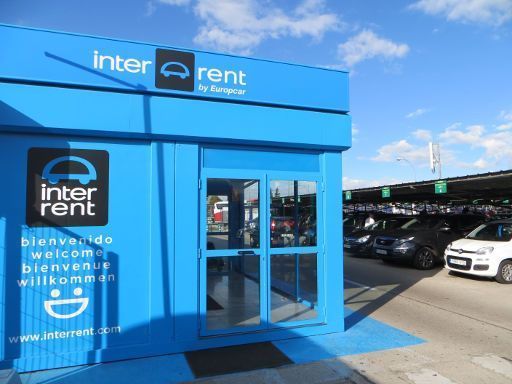 InterRent Spanien, Station Flughafen Madrid Terminal 1 (bis Mitte 2017)