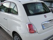 Fiat 500 Lounge 1.2 Liter, Ansicht von hinten