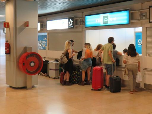 InterRent Spanien, Station Flughafen Madrid 2017 Terminal 1