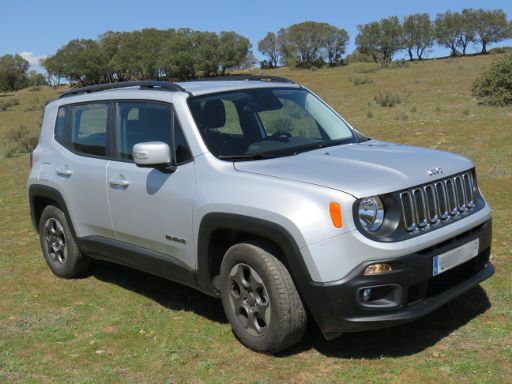 Jeep® Renegade, Ansicht von vorne / Seite