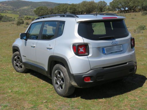 Jeep® Renegade, Ansicht von hinten / Seite