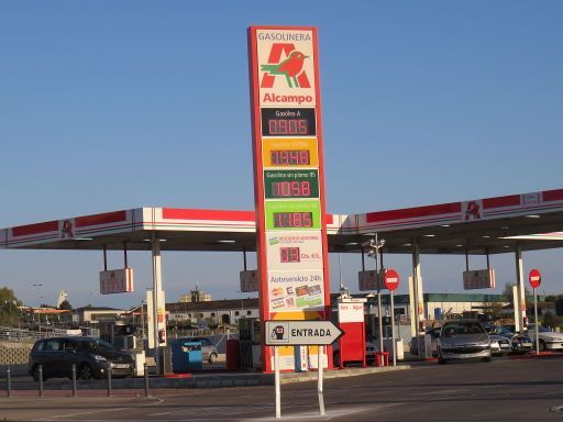 Tankstelle Gasolinera Alcampo in Jerez de la Frontera