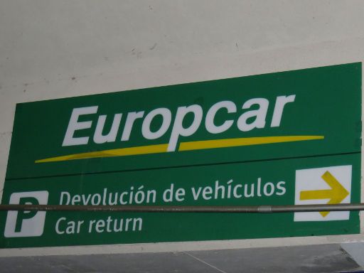 Europcar Car return, Devolución de vehículos