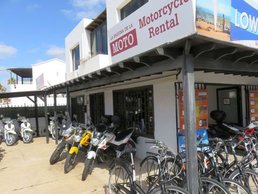 La Esquina de la Moto, Motorrad und Motorroller Vermietung, Puerto del Carmen, Lanzarote, Spanien, La Esquina de la Moto, Calle Pedro Barba 7 in Puerto del Carmen