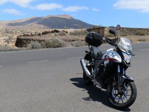 Lanzarote, Spanien, einsame Landstraßen