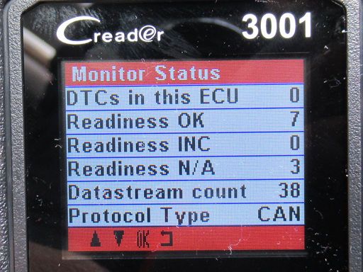 Launch CR 3001 OBD 2 Diagnosegerät, Monitor